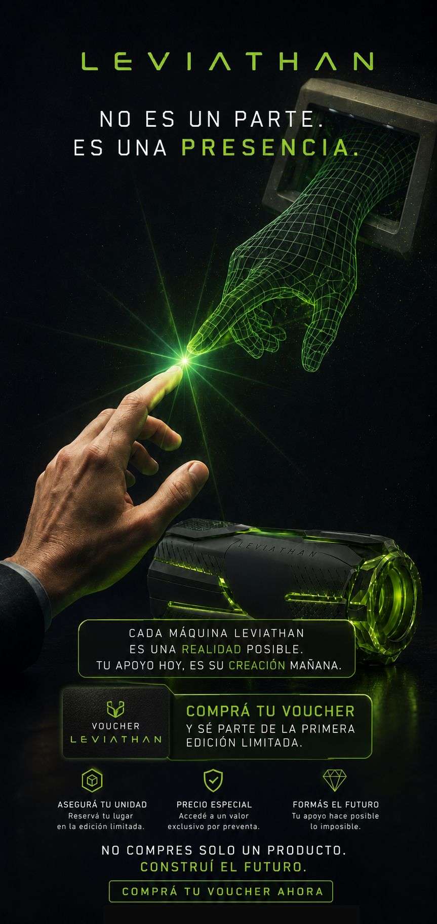 VOUCHER LEVIATHAN — ACCESO ANTICIPADO AL ARTEFACTO