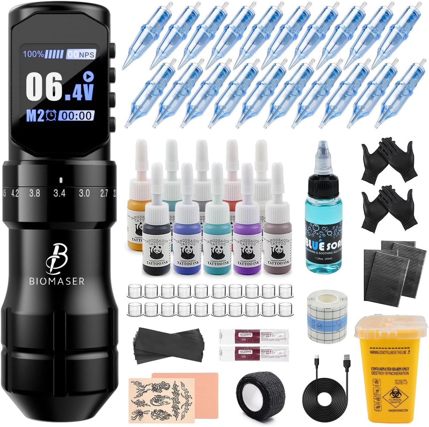 Kit Completo para Tatuar