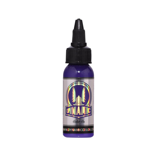 Bottle of Viking de Dynamic purple tattoo ink 1oz, vegan and EU REACH compliant