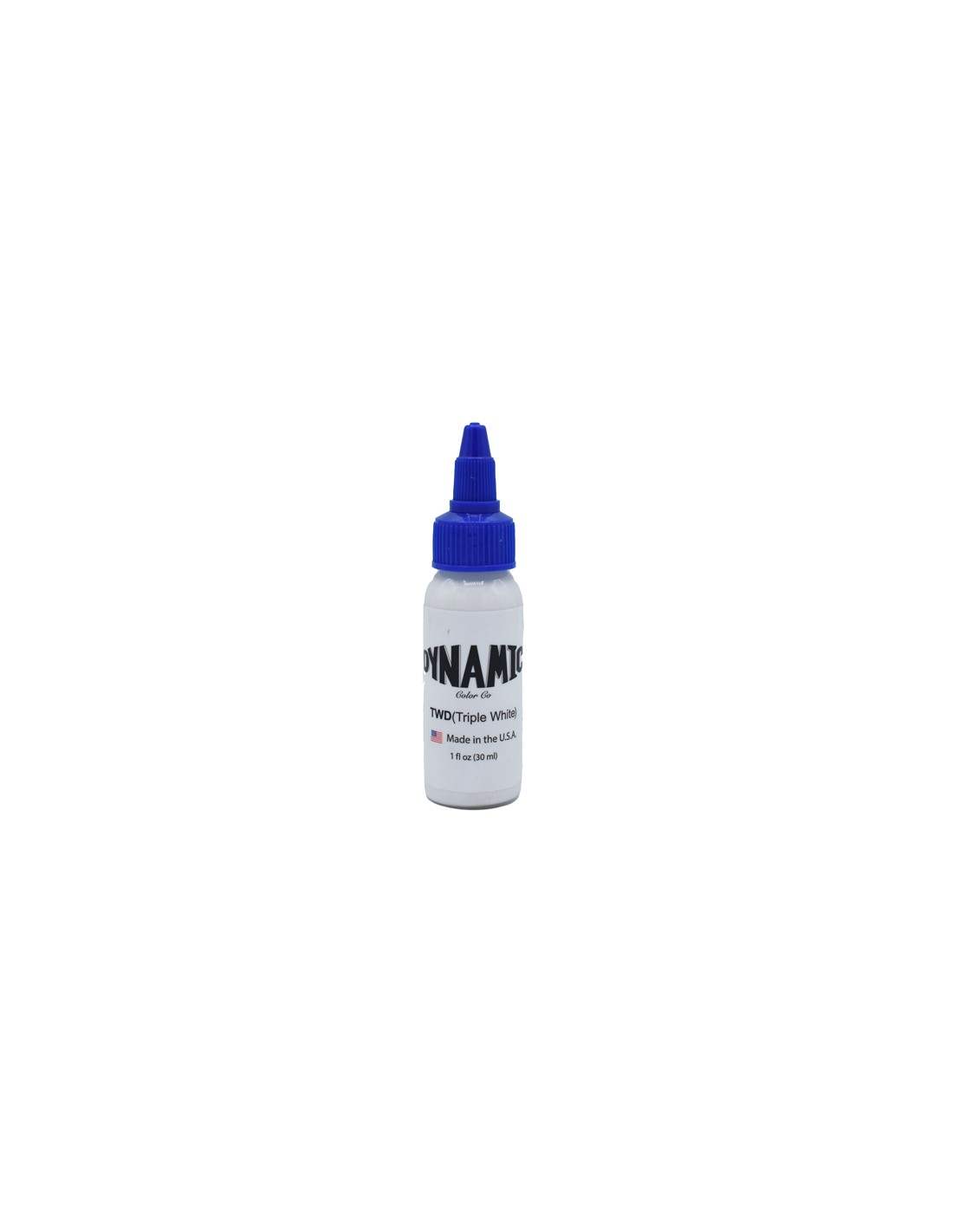 Tinta Triple White botella de tinta blanca intensa con fórmula segura y alta saturación